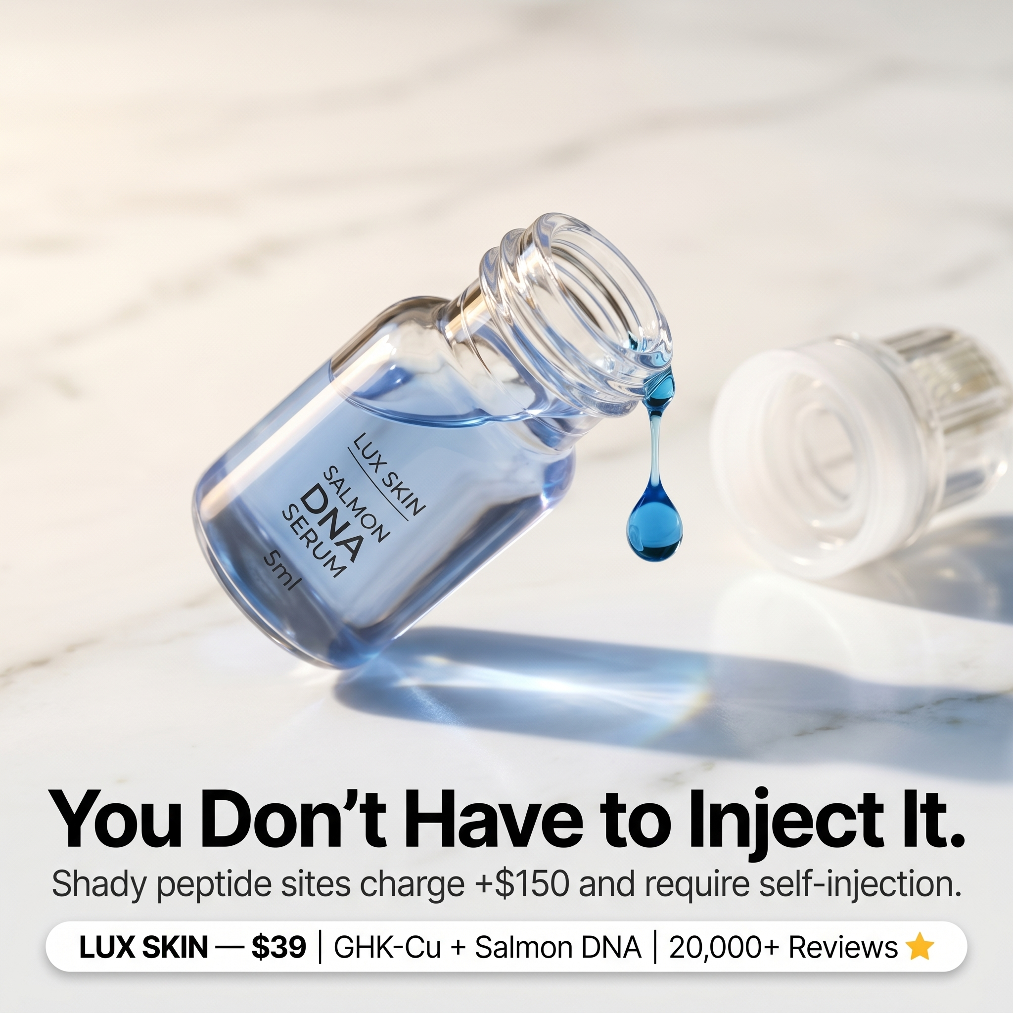 You Don't Have to Inject It — LUX SKIN